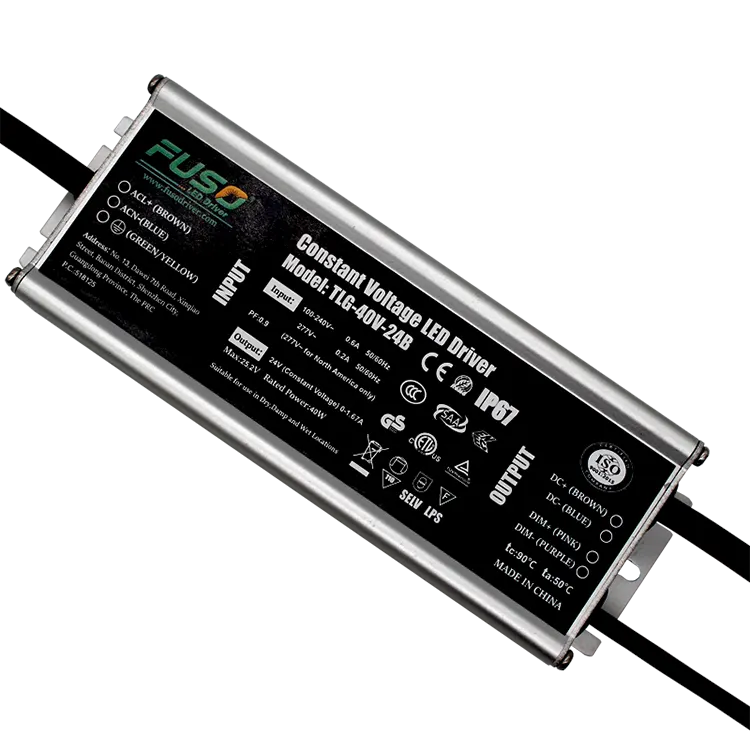 High PF 24V 40w Constant Voltage Led Driver