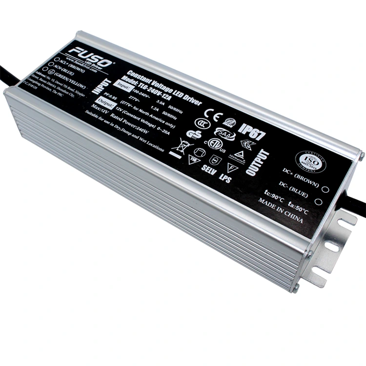 High Pf 12v 240w Constant Voltage Led Power Supply