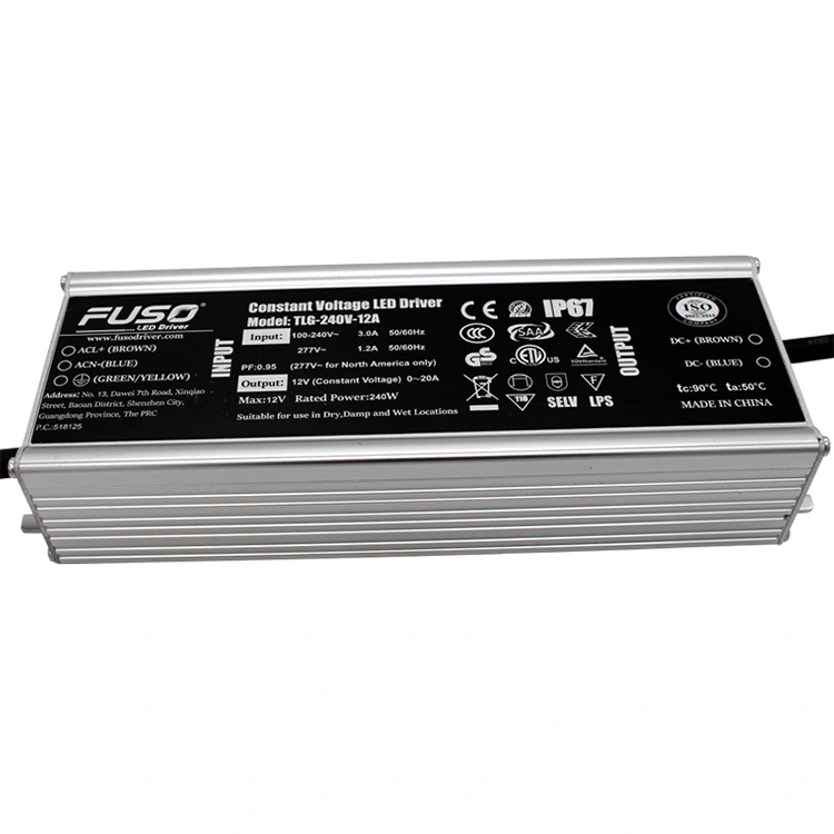 High PF 12v 240w Constant Voltage Led Driver