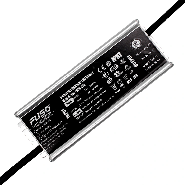 High PF 12v 100w Constant Voltage Led Driver