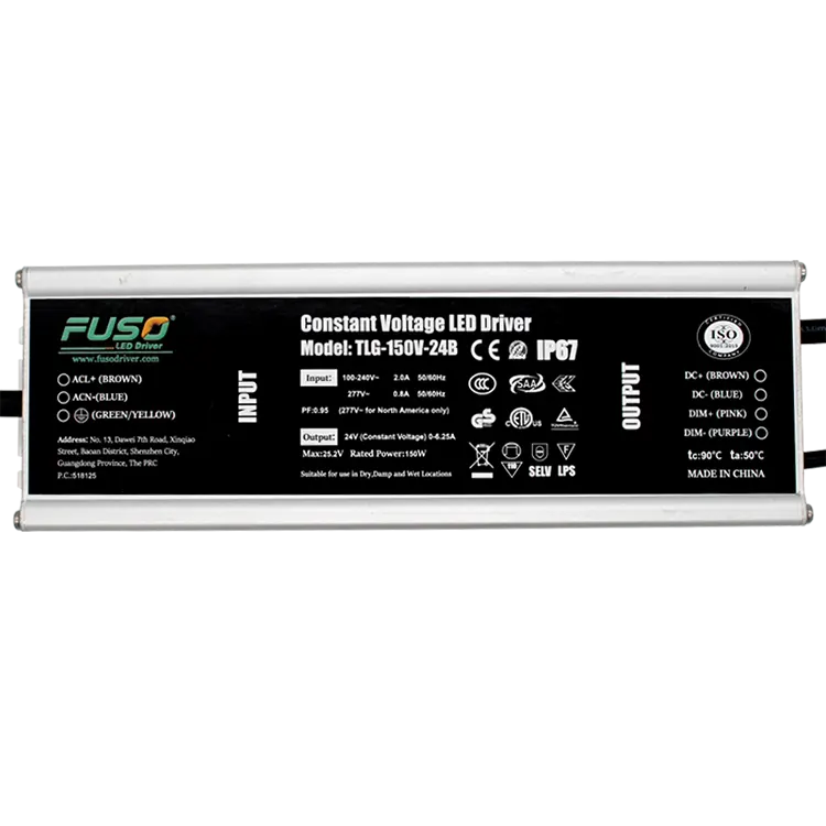 High PF 150w Constant Voltage Led Driver